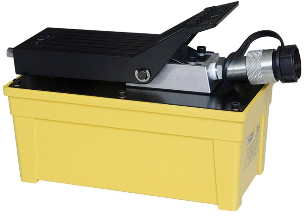 TieDex UK 700 bar Hydraulic Foot Pump, 0.65 L/min max