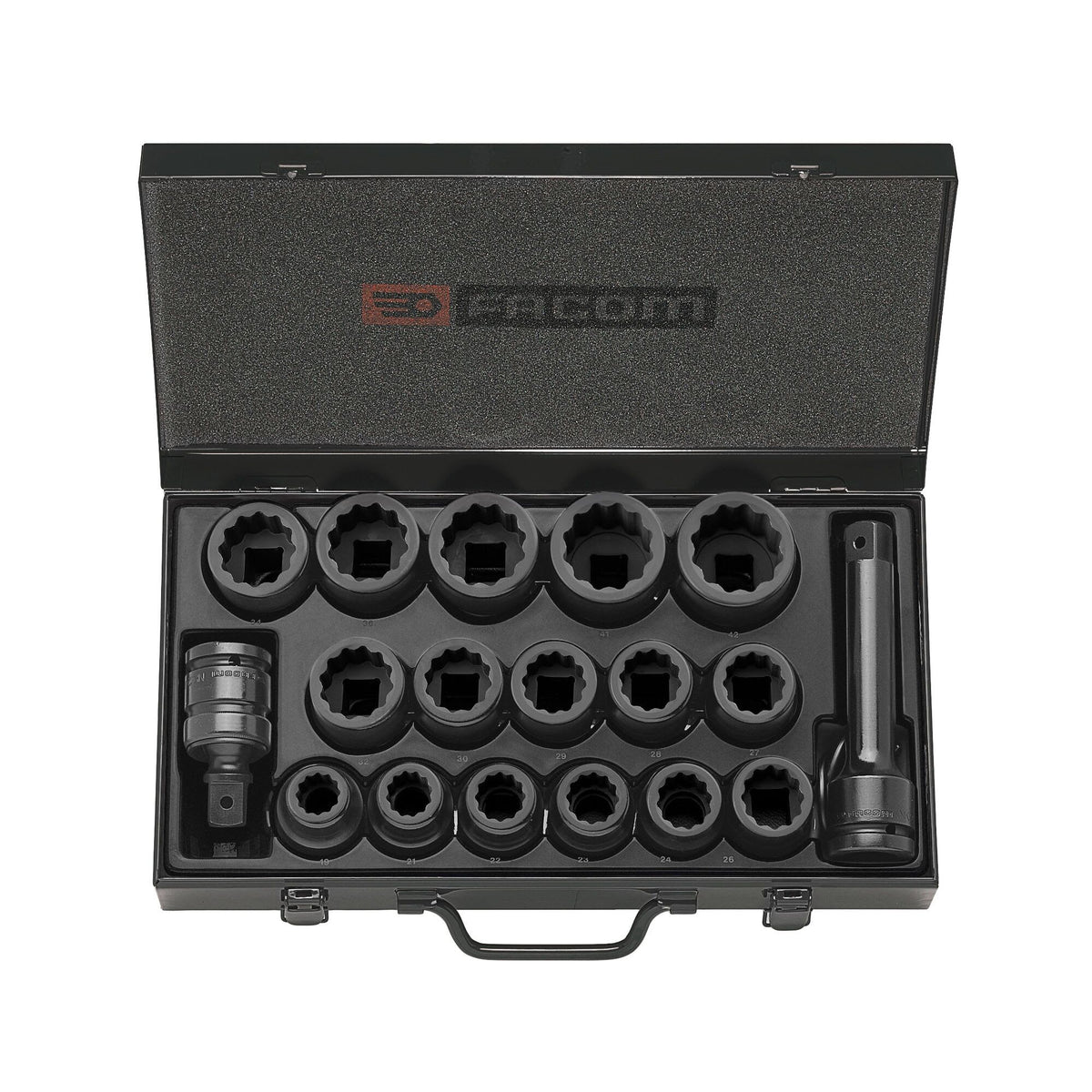 Facom 16-Piece 3/4 in Standard Impact Socket Impact Socket