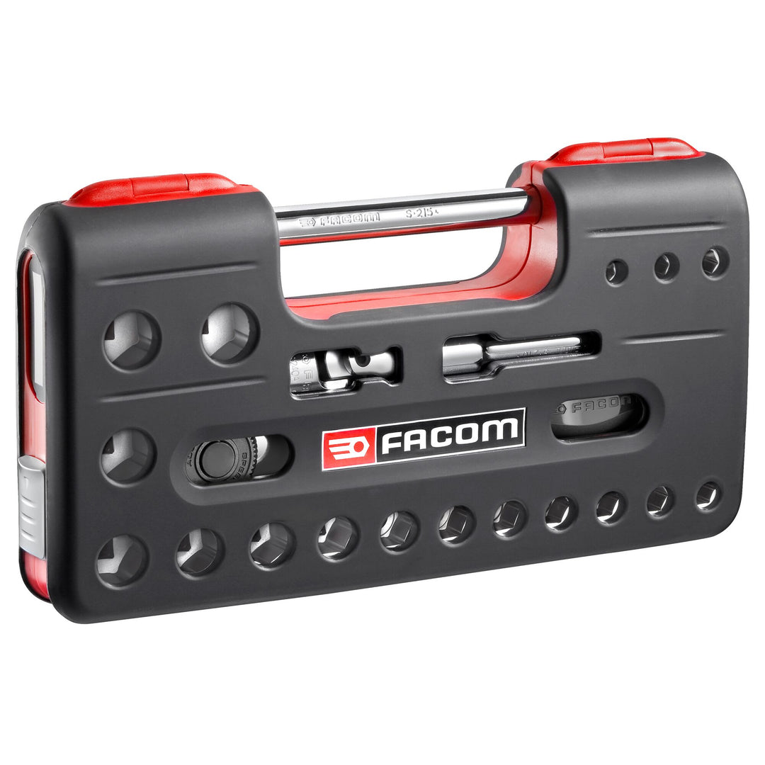 Facom 21-Piece 1/2 in 6 Point Socket Set
