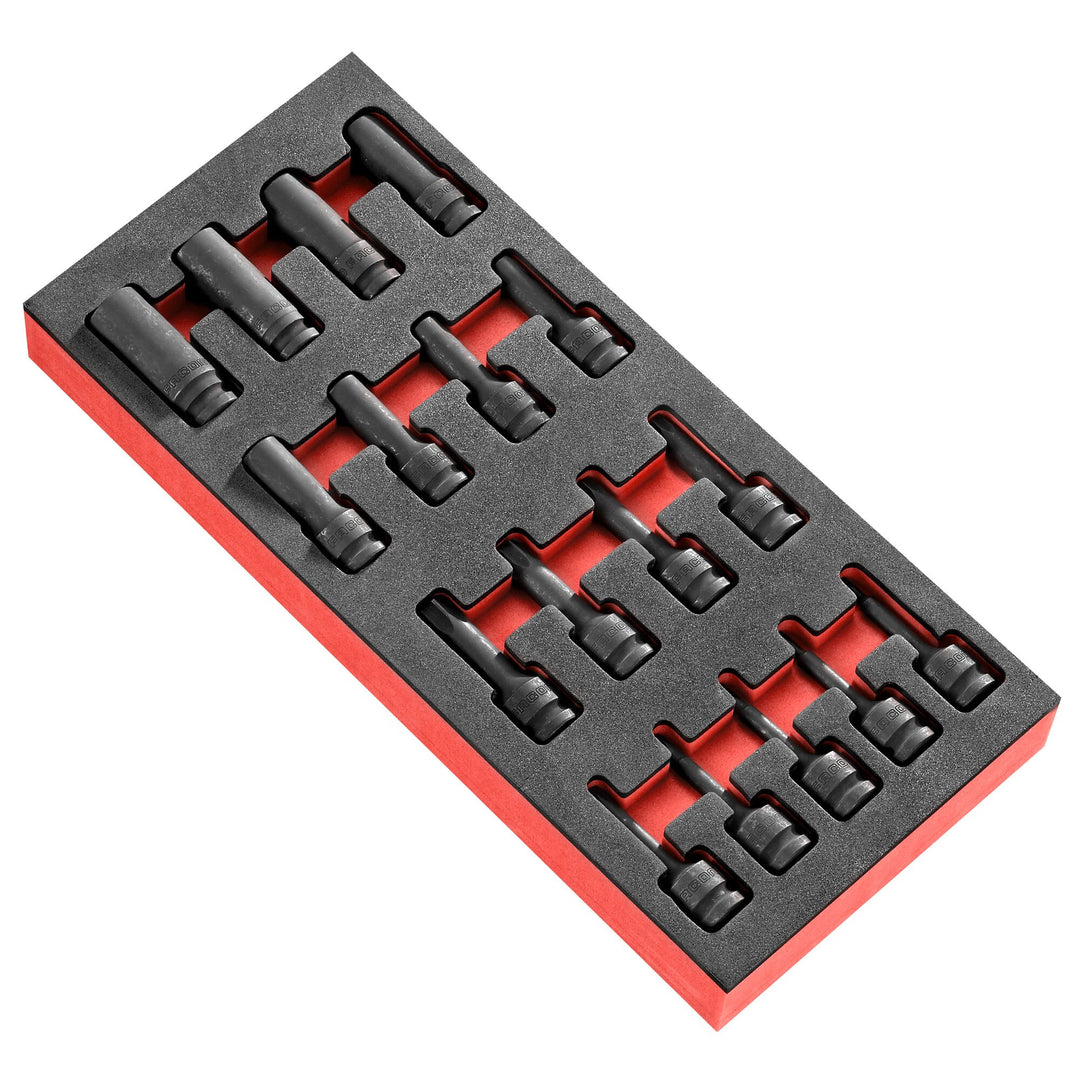 Facom 17-Piece 1/2 in Torx Socket Set