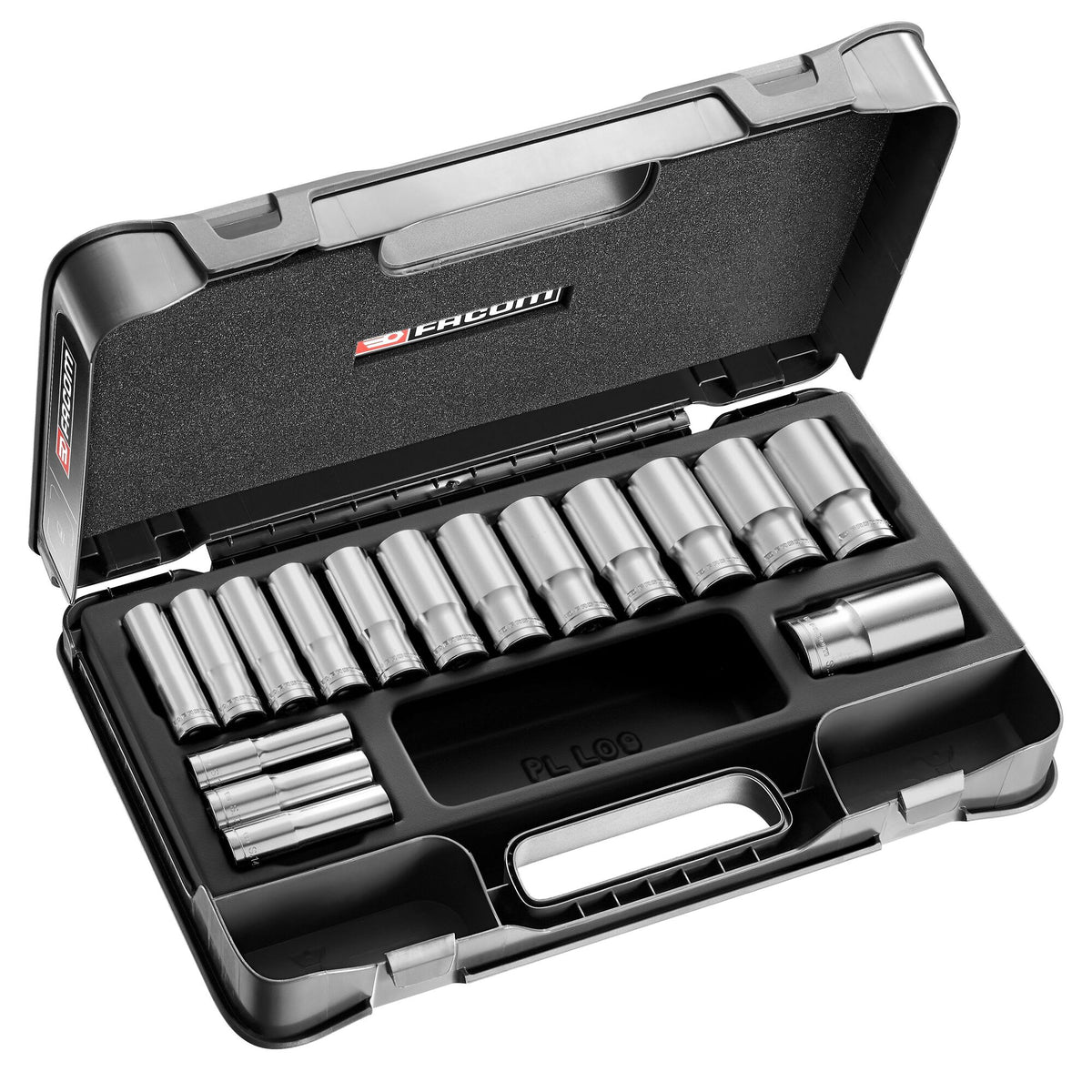 Facom 16-Piece 1/2 in 6 Point Socket Set
