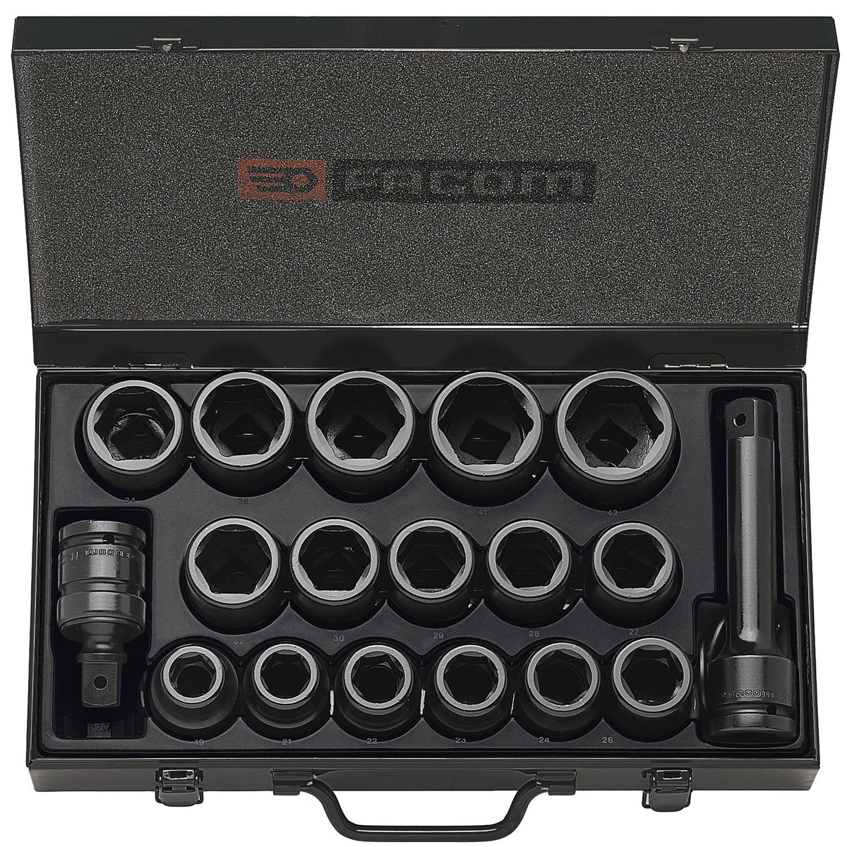 Facom 16-Piece 3/4 in Standard Impact Socket Impact Socket