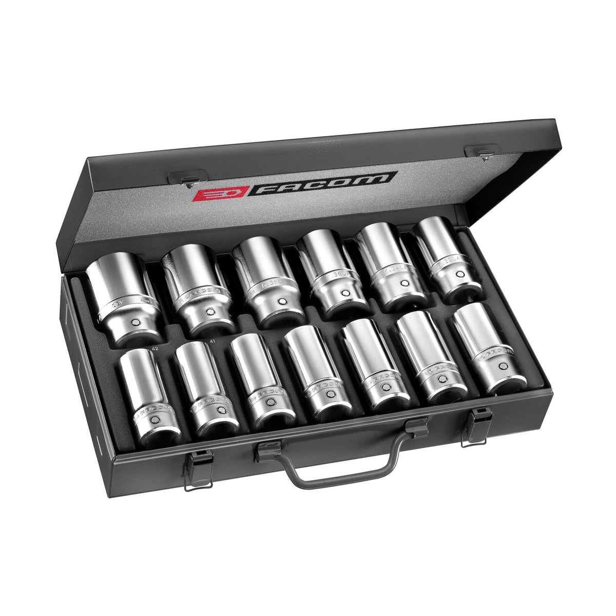 Facom 12-Piece 3/4 in 6 Point Socket Set