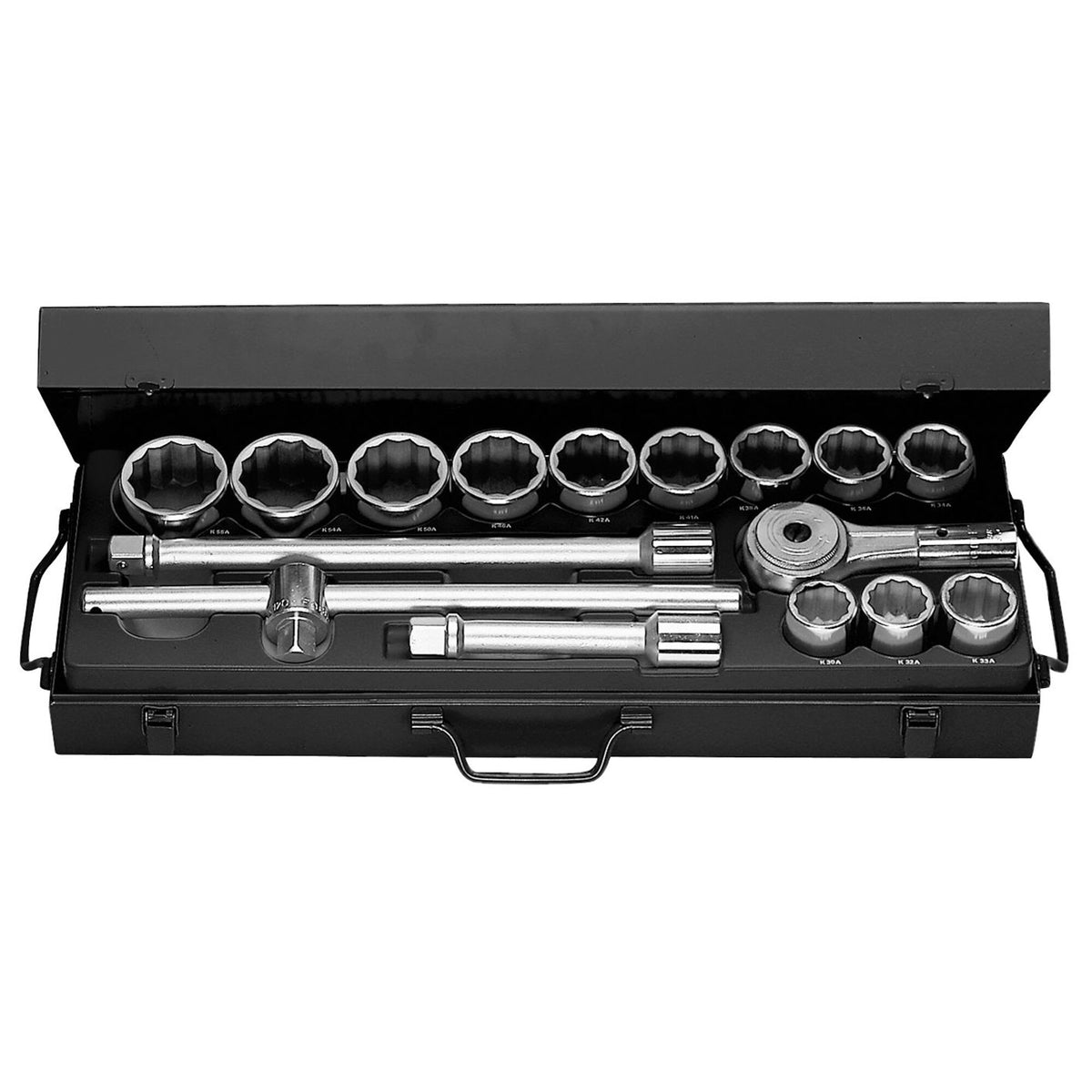Facom 16-Piece 3/4 in 12 Point Socket Set