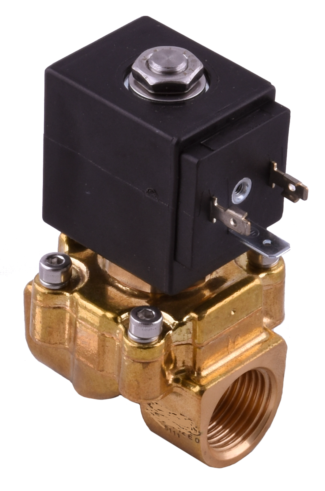 TieDex UK Solenoid Valve, 2 Port, NC, 220V 1 in, 1 in