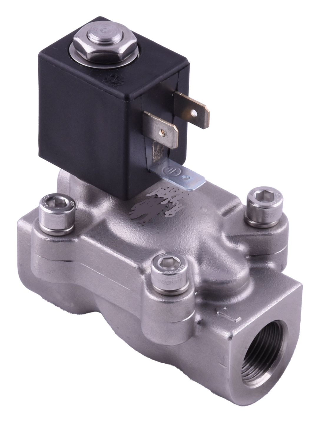 TieDex UK Solenoid Valve, 2 Port, NC, 220V G1/2, G1/2