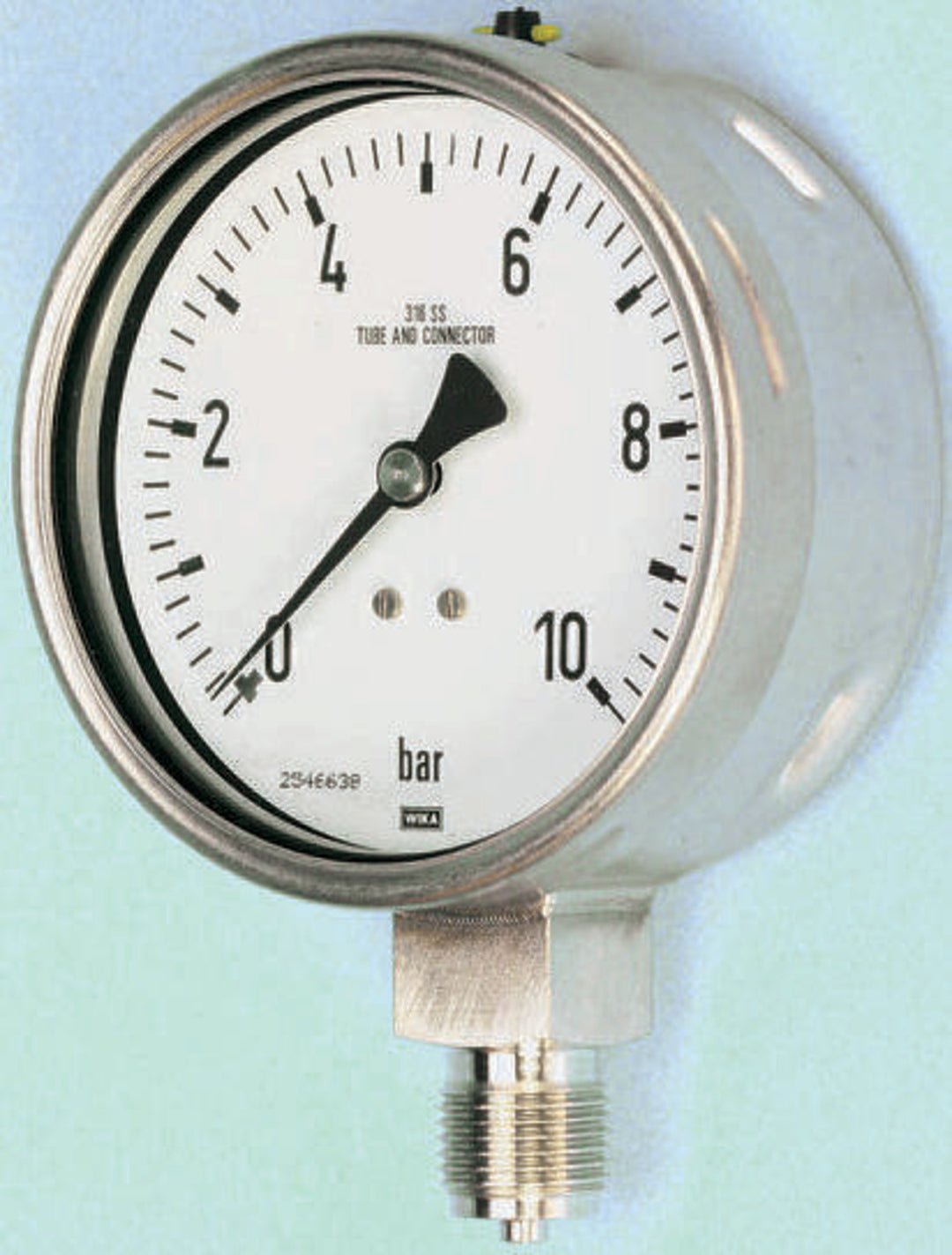 TieDex UK, 100 mm G 1/2 Pressure Gauge, 4 bar, RSCAL