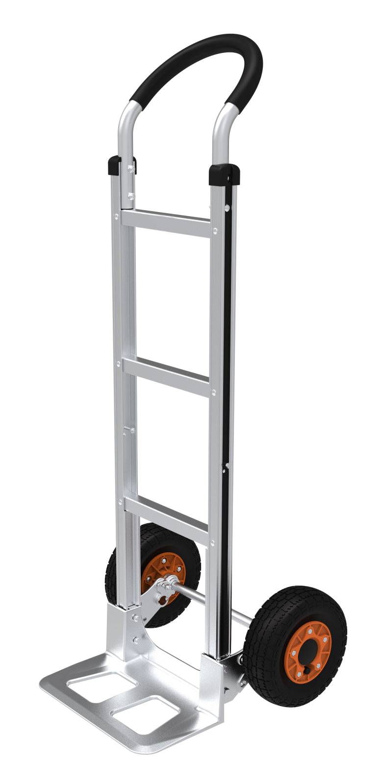 TieDex UK Aluminium Sack Truck, 200 kg Load, 355 mm, 225 mm