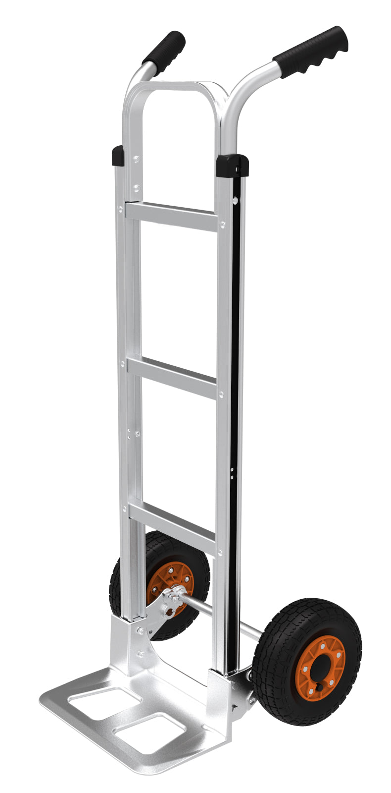 TieDex UK Aluminium Sack Truck, 200 kg Load, 355 mm, 225 mm