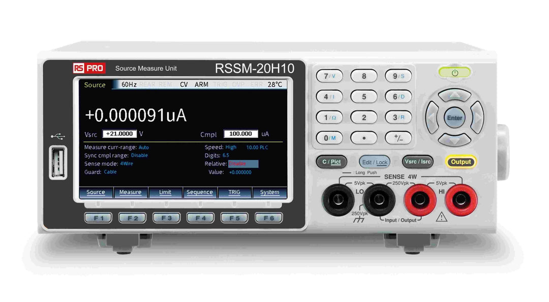 TieDex UK RSSM Series Source Meter, 21 to 210 V, 4-Channel, 22W Output