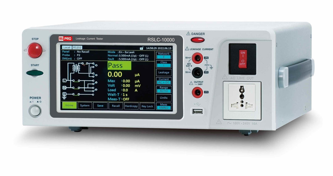 TieDex UK RSLC-10000 Insulation Tester, 100 V Min, 240 V Max CAT II