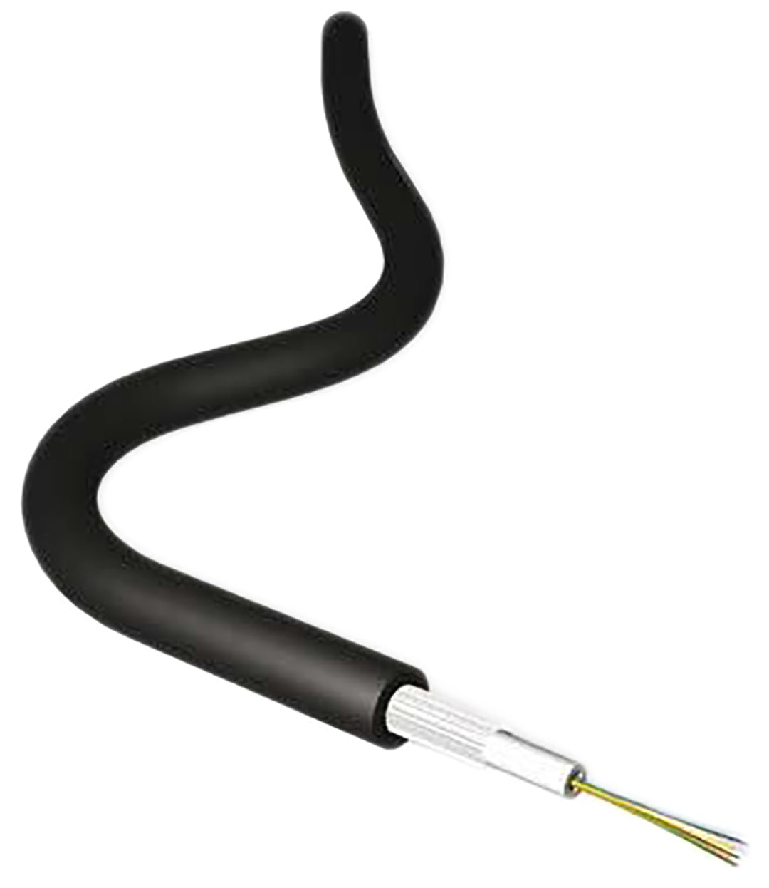 TieDex UK Multimode Fibre Optic Cable, 0.0625 mm Low Smoke Zero Halogen, Black, 500 m
