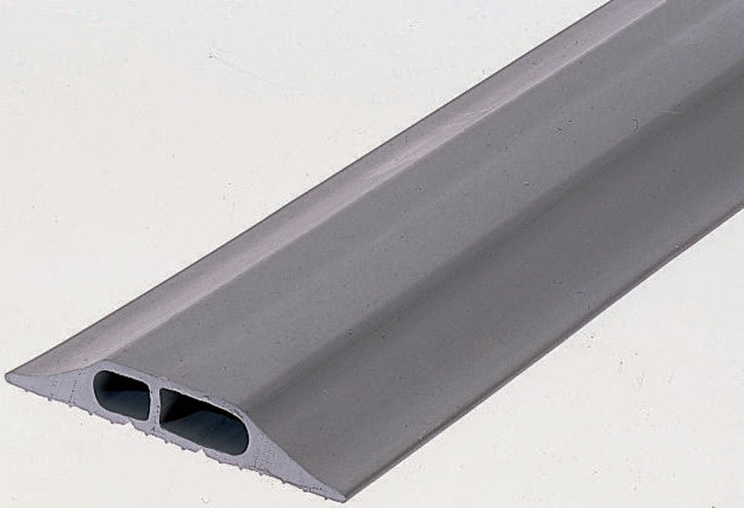 TieDex UK 9 m Grey Cable Cover in Rubber
