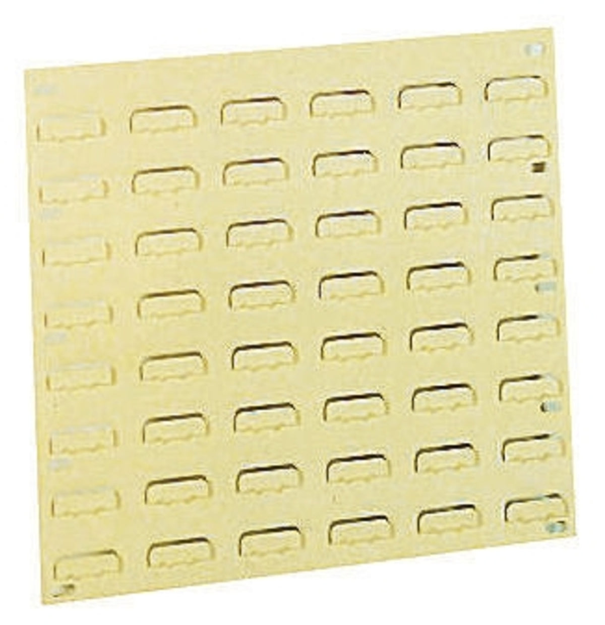 TieDex UK Polypropylene Louvre Panel Storage Unit x 1 m x 1 m, Sandstone