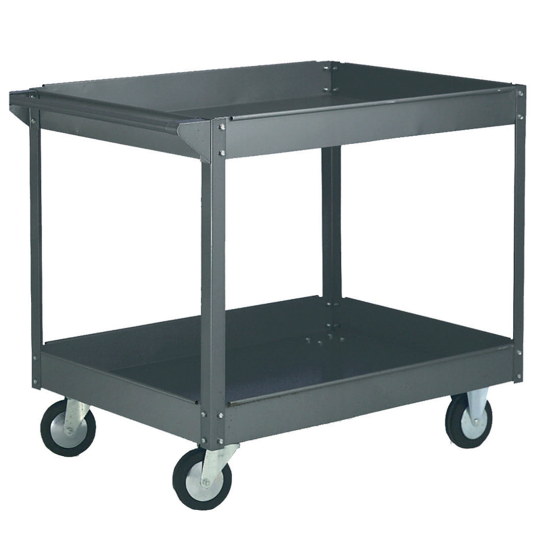 TieDex UK 2 Metal 2 Fixed + 2 Swivel Trolley, 1015 mm, 250 kg Load, 635 mm