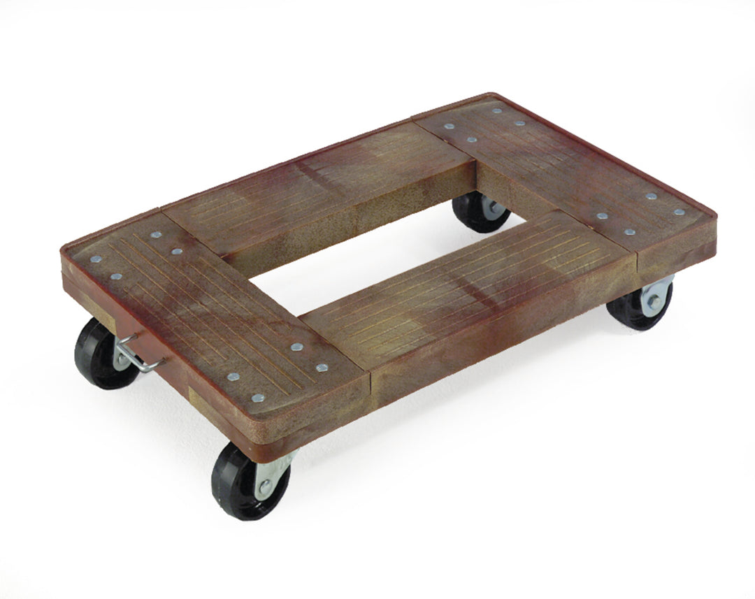 TieDex UK Plastic Dolly, 350 kg Load, 405mm W x 610 mm L x 125 mm H