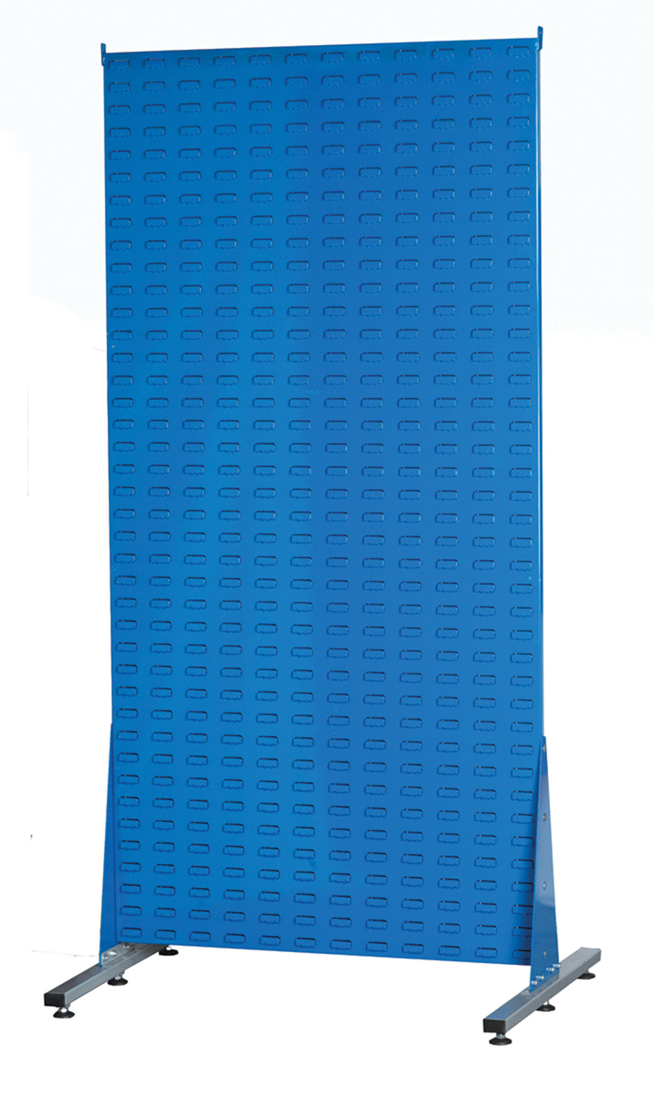 TieDex UK Polypropylene Louvre Panel Storage Unit, 750 mm x 1 m x 2 m, Blue