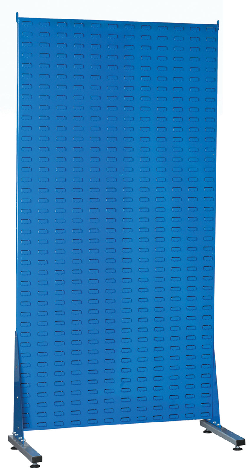 TieDex UK Polypropylene Louvre Panel Storage Unit, 500 mm x 1000 mm x 2000 mm, Blue