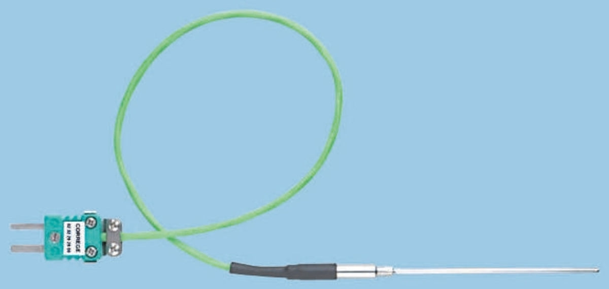 TieDex UK Type K Thermocouple 70 mm Length, 2 mm Diameter, -40 °C → 700 °C Max, RSCAL