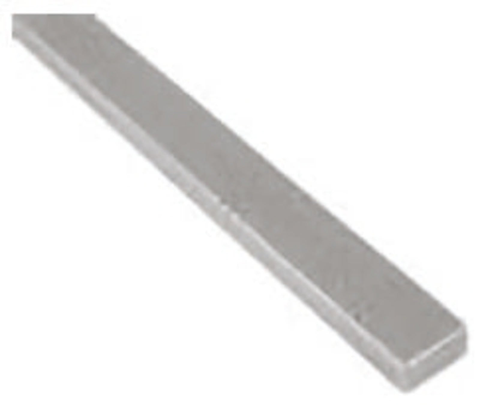 TieDex UK Metal Bar Flat, 75mm W, 6 mm H, 2 m L
