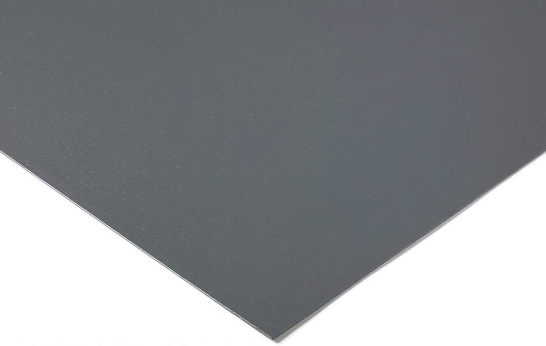 TieDex UK Grey PVC Plastic Sheet, 1 m x 500mm x 20 mm