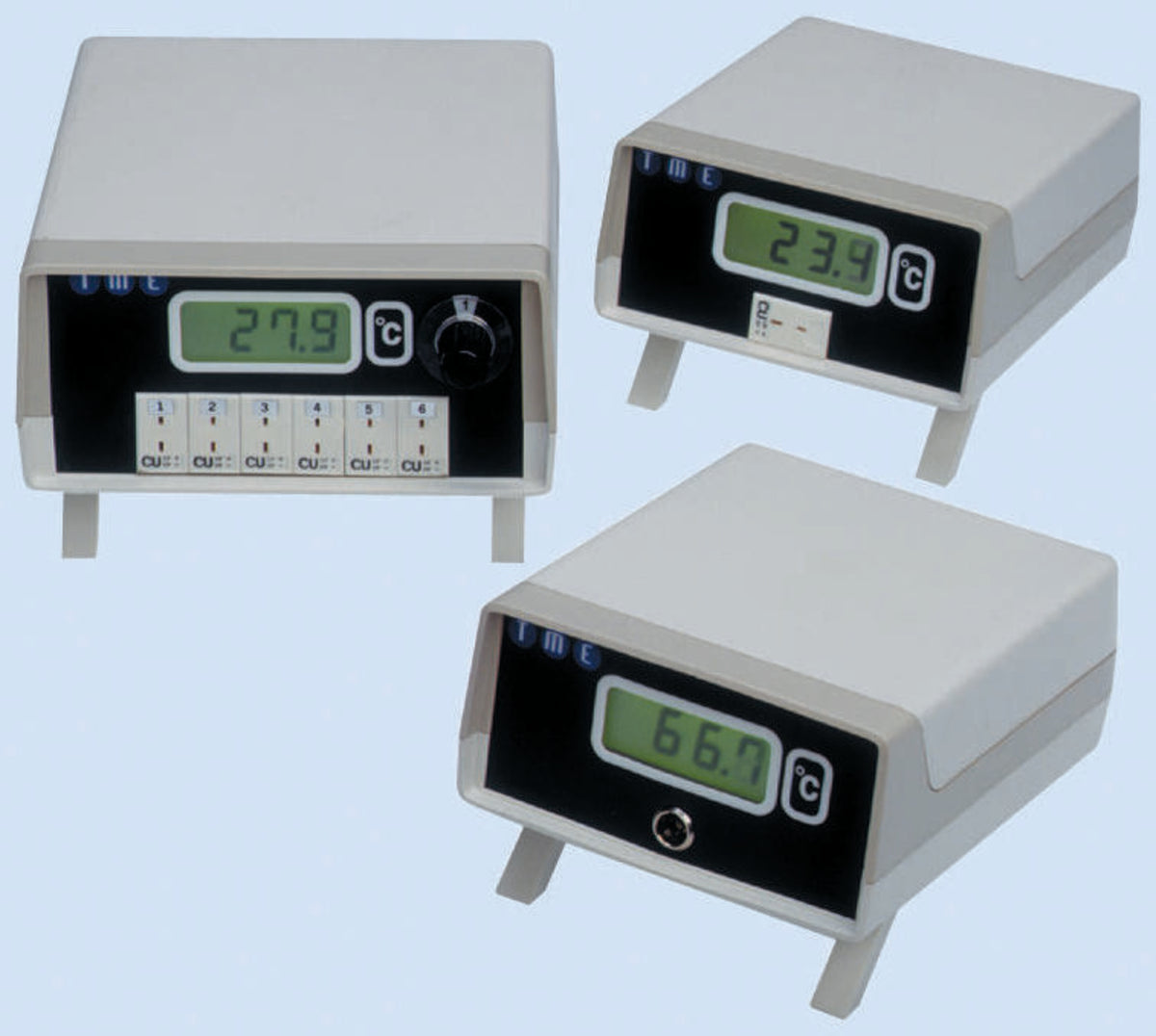 TieDex UK, Type T, Type N, K, Type J, Type R, Type S, Type E Probe Thermocouple Bench Top 6001 Thermometer, 6 Input(s),