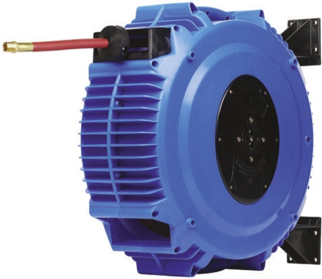 TieDex UK 3/8 in G 10 mm ID 490 mm Hose Reel 17 bar 20 m Length, Wall