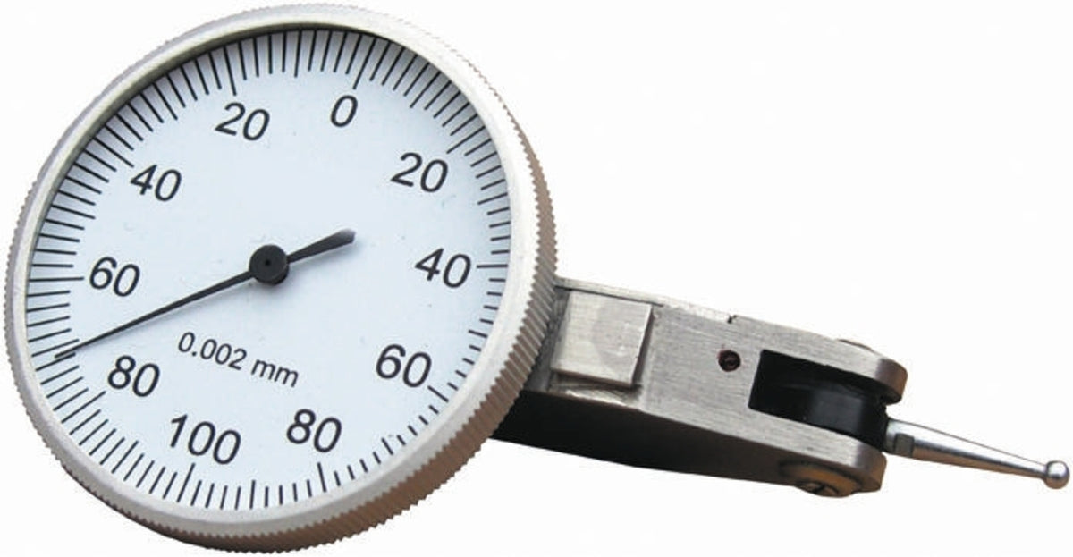 TieDex UK Metric DTI Gauge, 0.2 mm Max. Measurement, 0.002 mm Resolution, ±0.02 mm Accuracy, UKAS