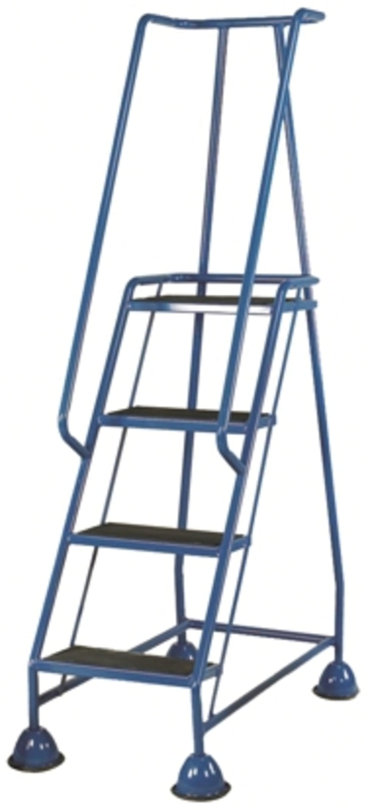 TieDex UK 4 Tread Steel, Rubber Steps 1.03m Platform Height, Blue
