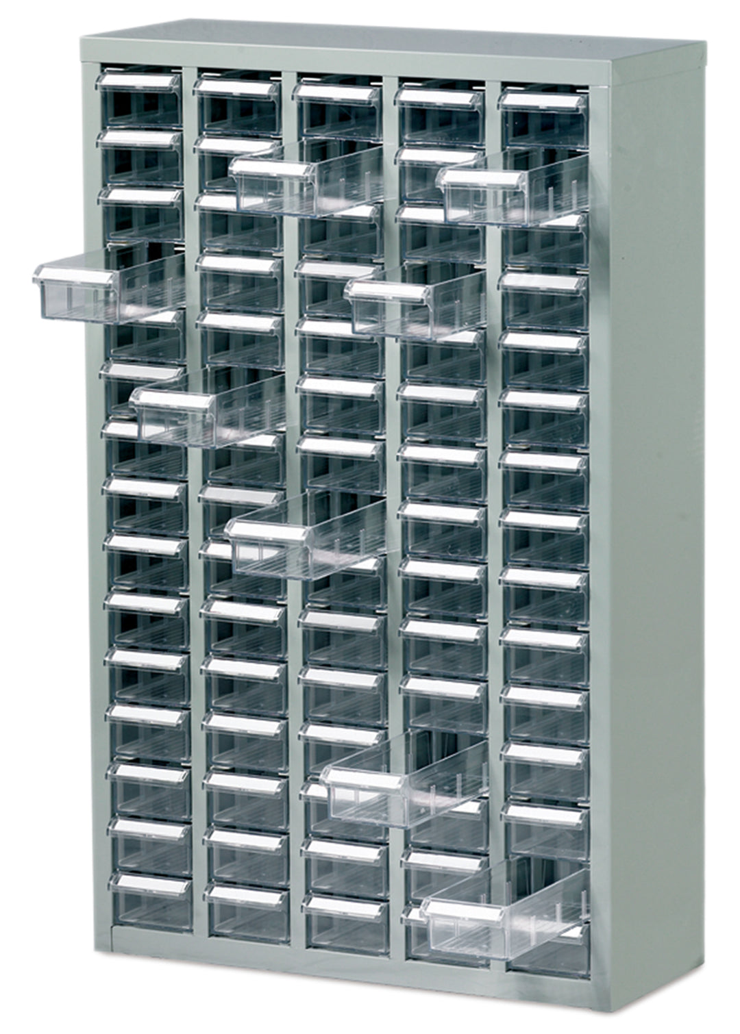 TieDex UK Drawer Storage Unit 75, Steel, 937 mm x 586mm x 222 mm, Grey