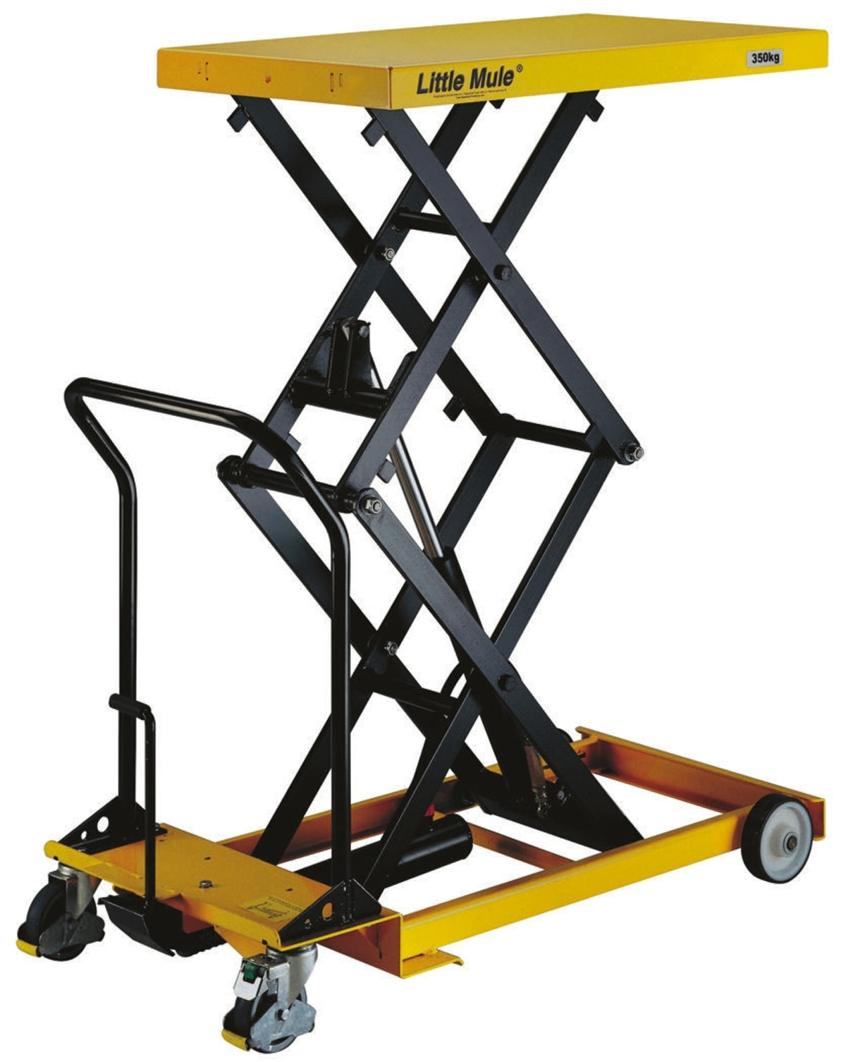 TieDex UK Double Scissor Lift Table, 700 kg load capacity