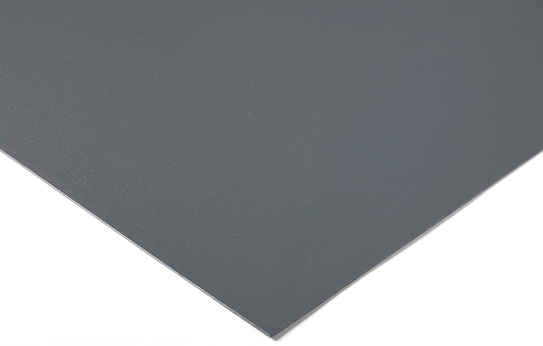TieDex UK Grey PVC Plastic Sheet, 1 m x 500mm x 25 mm