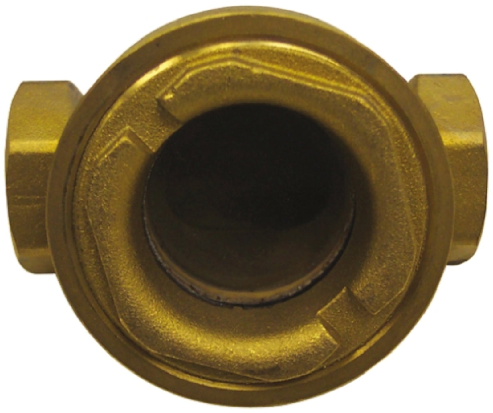 TieDex UK Brass Threaded Threaded BSP Sight Glass Non Return Valve 1/2 in, 12 bar