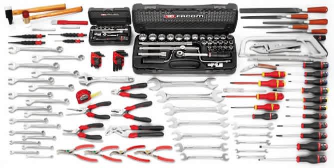 Facom 165 Piece Industrial Maintenance Kit Tool Kit