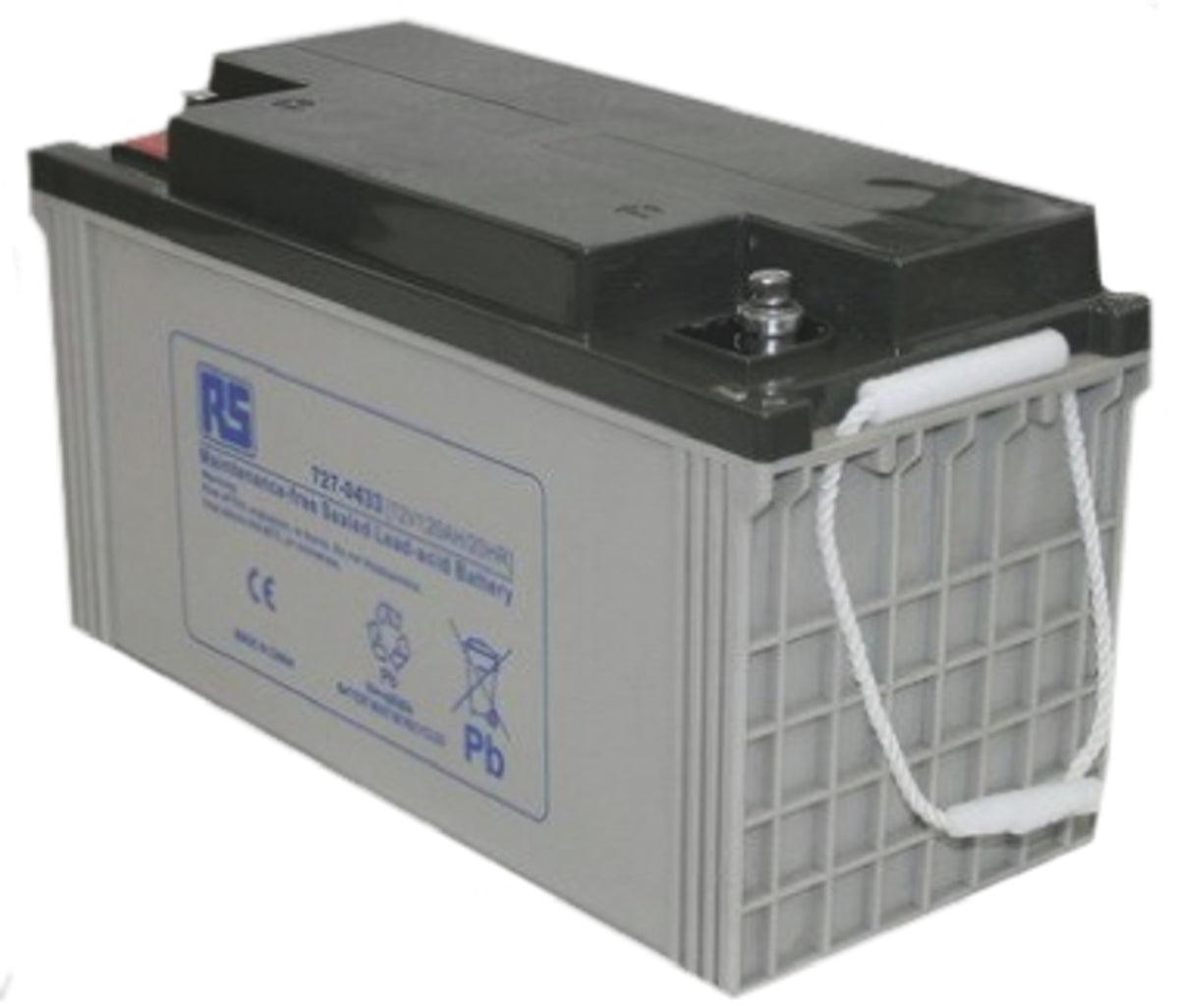 TieDex UK 12 V, T11 Sealed Lead Acid Battery, 120 Ah, 408mm x 225 mm
