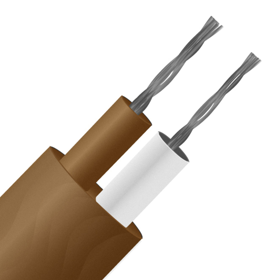 TieDex UK Type T Thermocouple Cable/Wire, Unscreened 100 m, Polyvinyl Chloride Insulation, 105 °C Max, 7 x 0.2 mm Strands