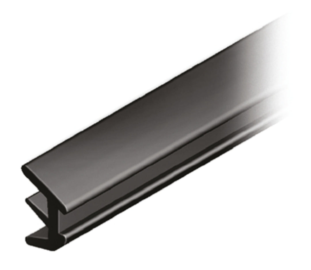 TieDex UK Glass Panel Profile 40 8 mm Slot, 8 mm Strut Profile