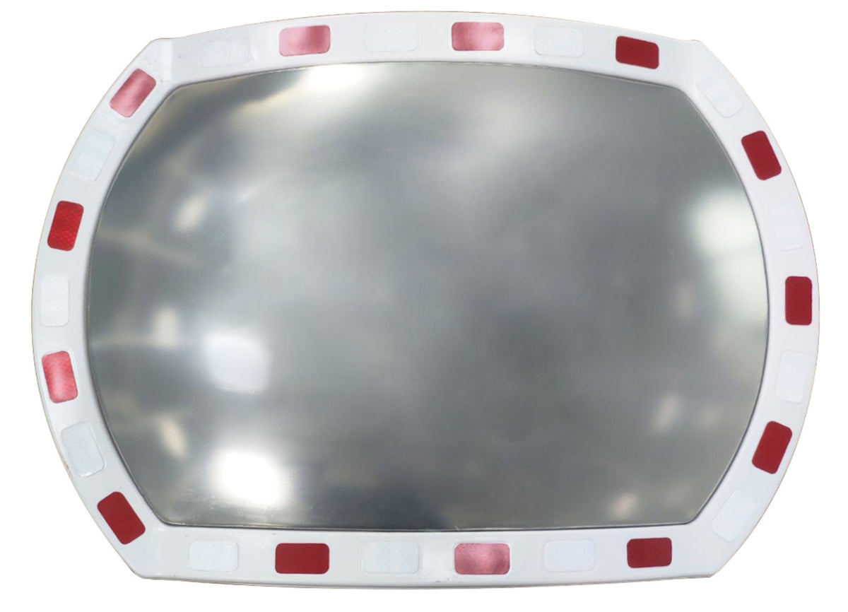 TieDex UK Polycarbonate Indoor & Outdoor Mirror, Rectangular