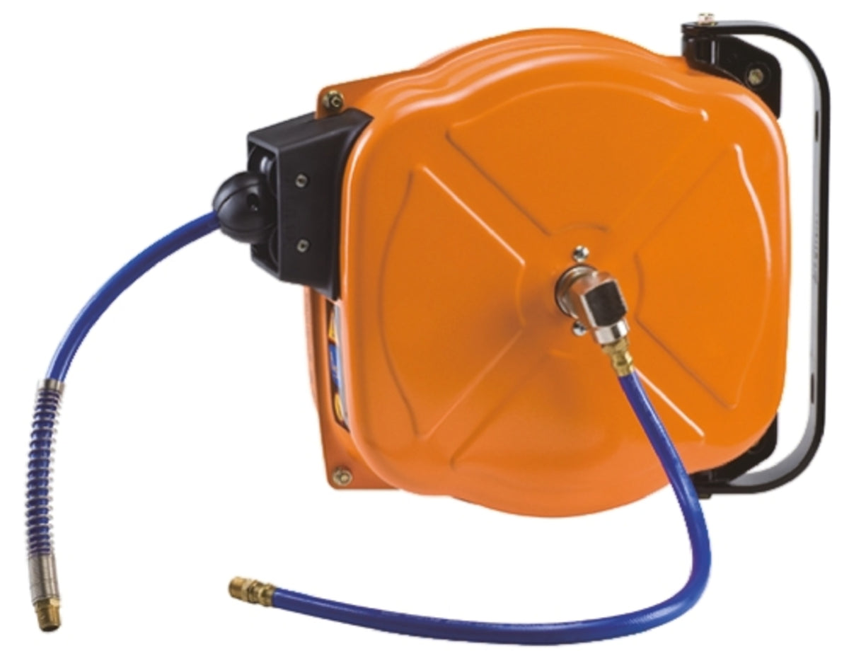 TieDex UK 10 m Air Hose Reel, 8 mm ID, 12 mm OD