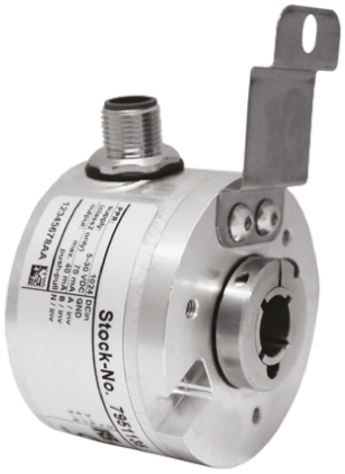 TieDex UK Incremental Incremental Encoder 30V dc, 5000 ppr ppr, HTL Inverted Signal, Hollow Type, 12 mm Shaft