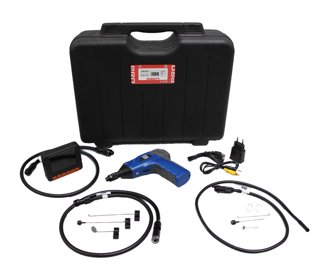 TieDex UK 9 mm probe Inspection Camera Kit, 1 m Probe Length, 640 x 480 pixel Resolution, LED Illumination