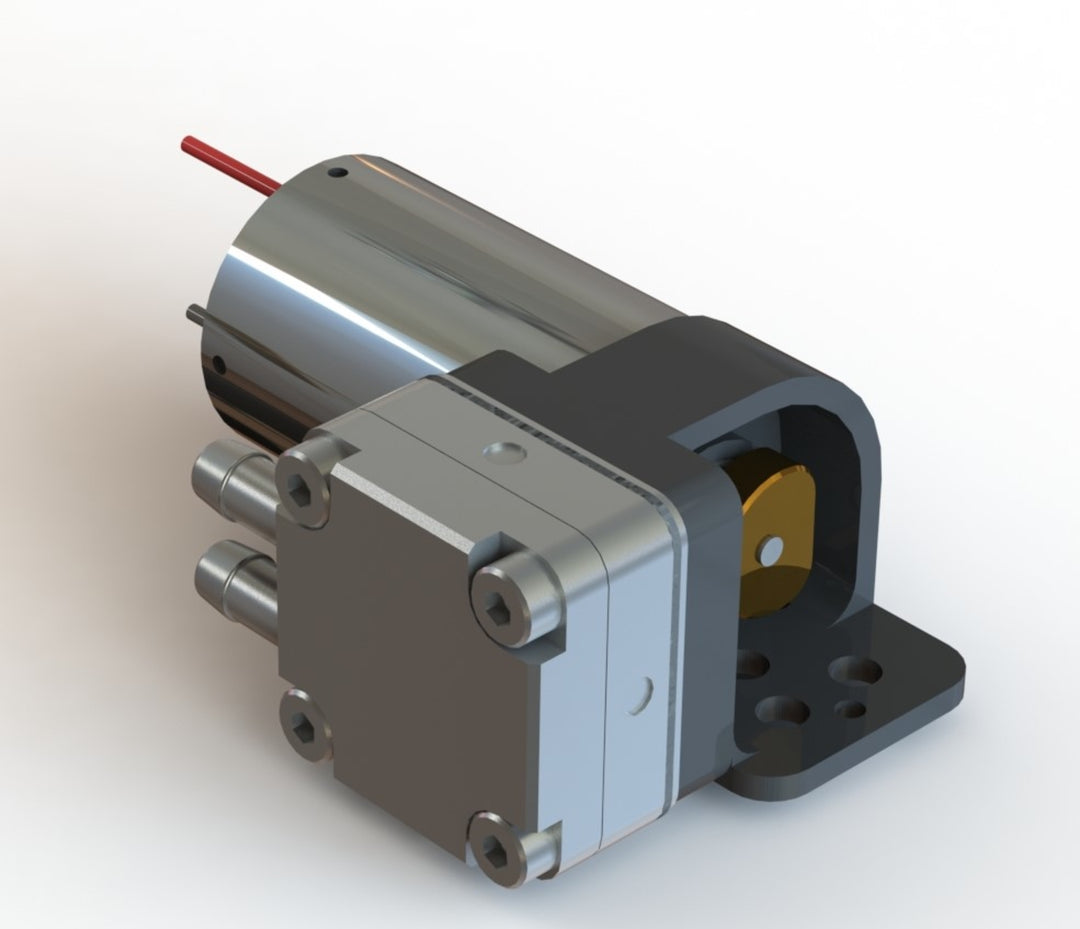 TieDex UK 2V, 4.5 V -500/700 mBar Direct Coupling Water Pump, 105ml/min