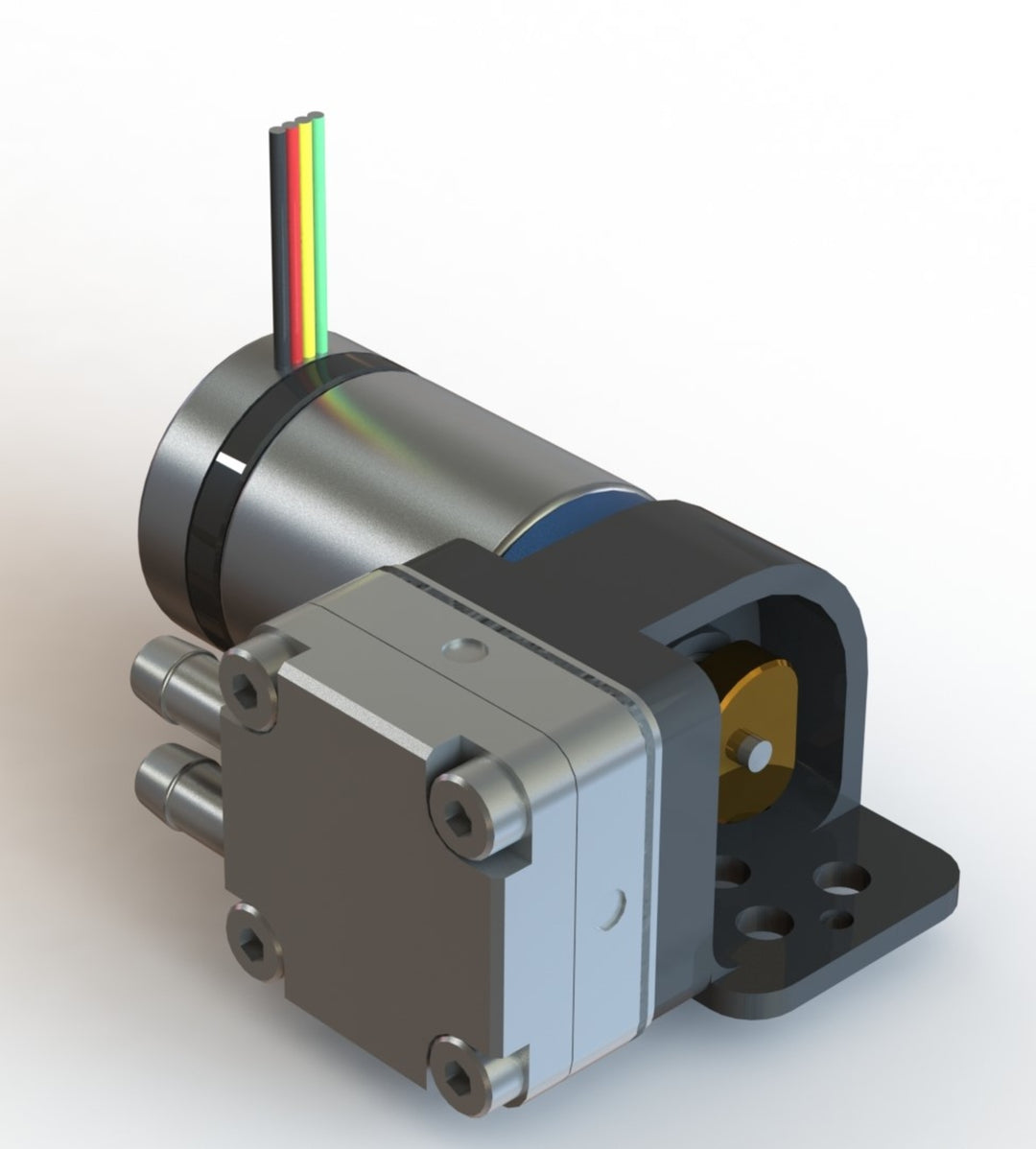 TieDex UK 3V, 6 V -500/800 mBar Direct Coupling Water Pump, 75ml/min