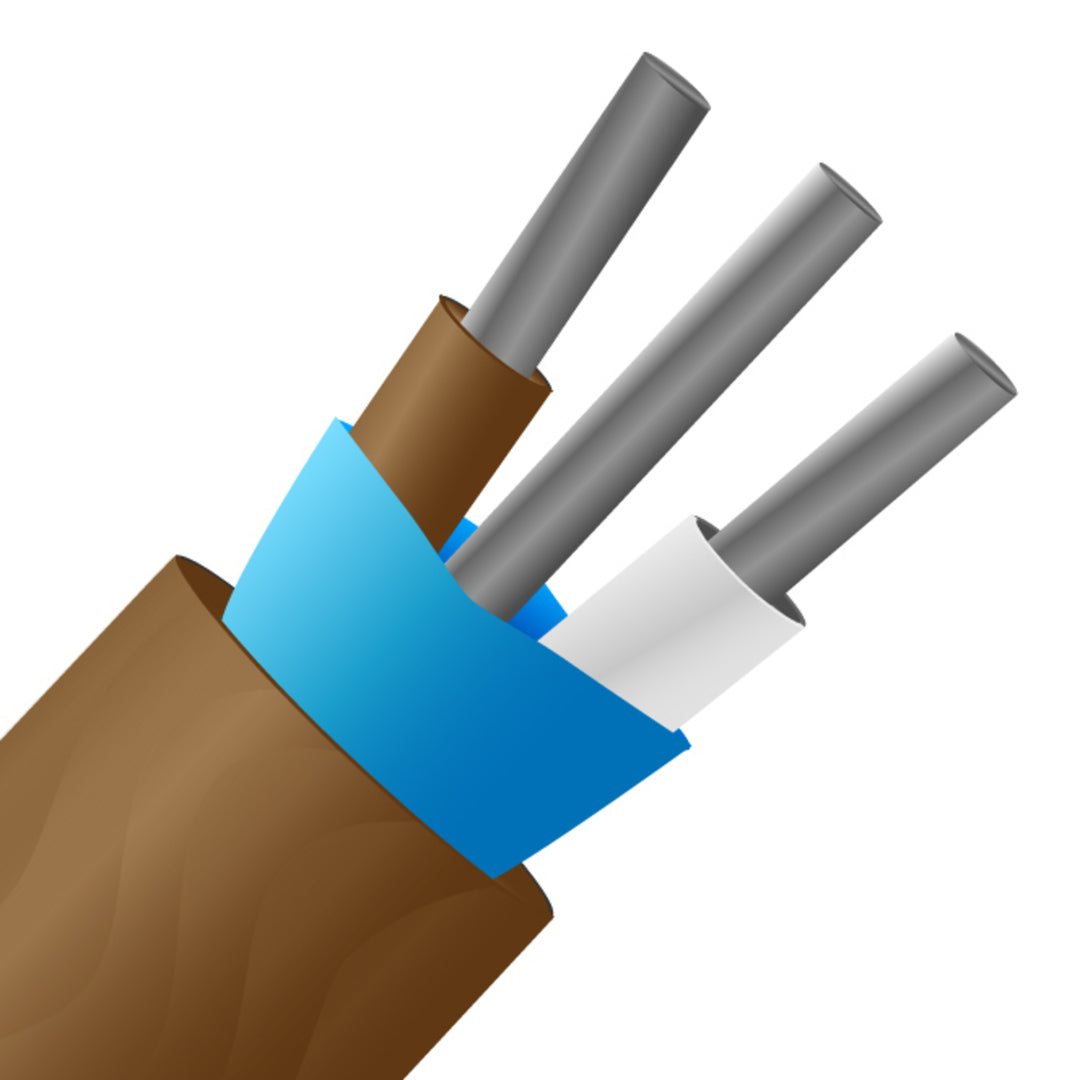 TieDex UK Type T Thermocouple Cable/Wire, Screened 200 m, Polyvinyl Chloride Insulation, 105 °C Max, 7 x 0.2 mm Strands