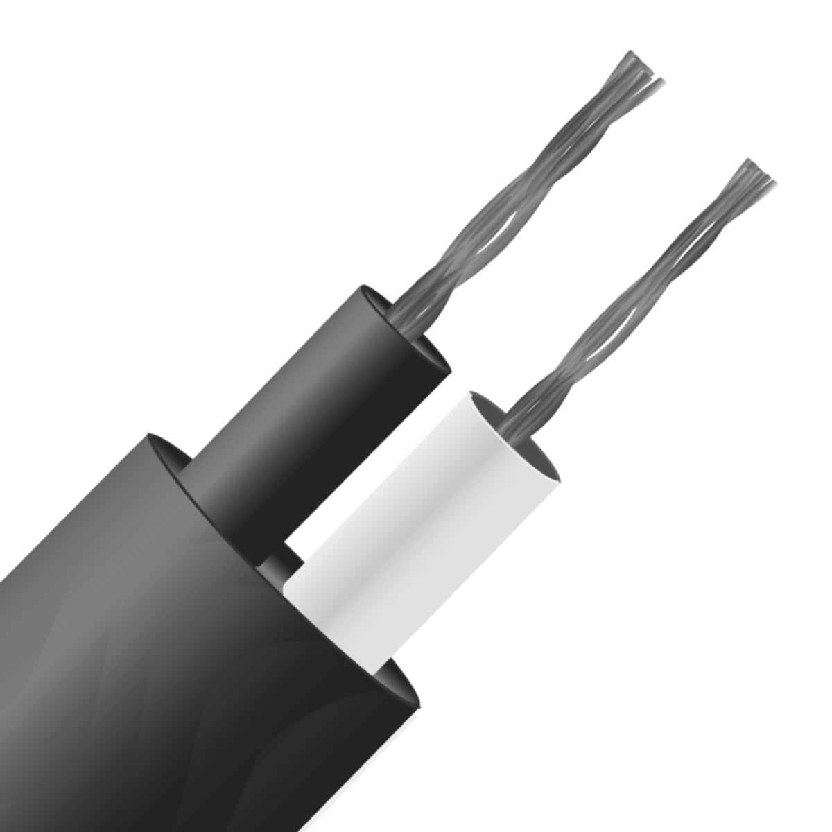 TieDex UK Type J Thermocouple Cable/Wire, Unscreened 100 m, Perfluoroalkoxy Alkane Insulation, 260 °C Max, 7 x 0.2 mm