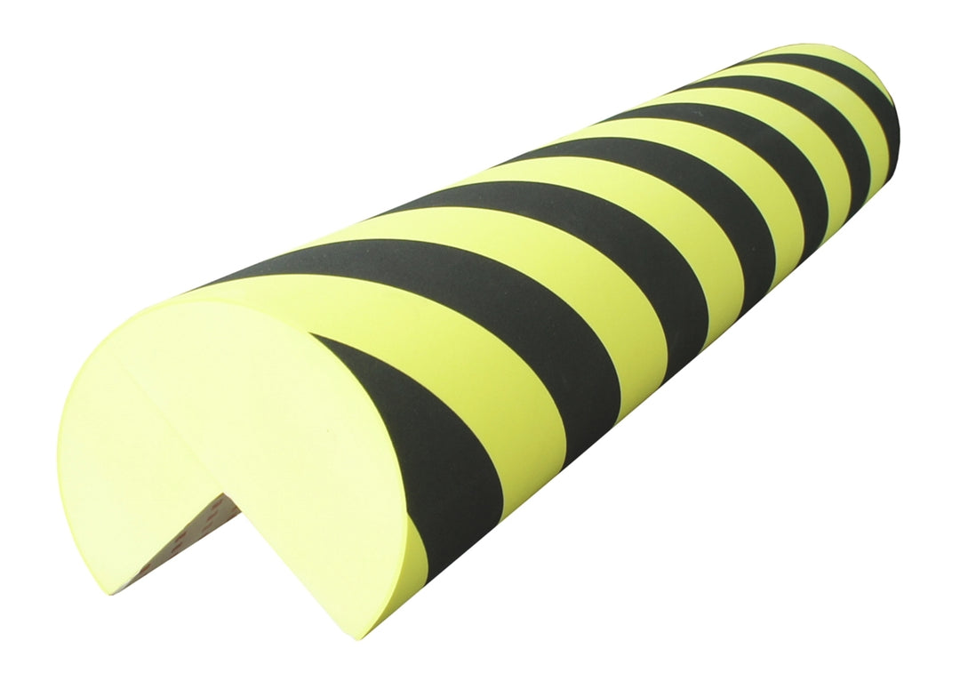 TieDex UK Black, Yellow Impact Protector 1 m x 150 mm 15mm