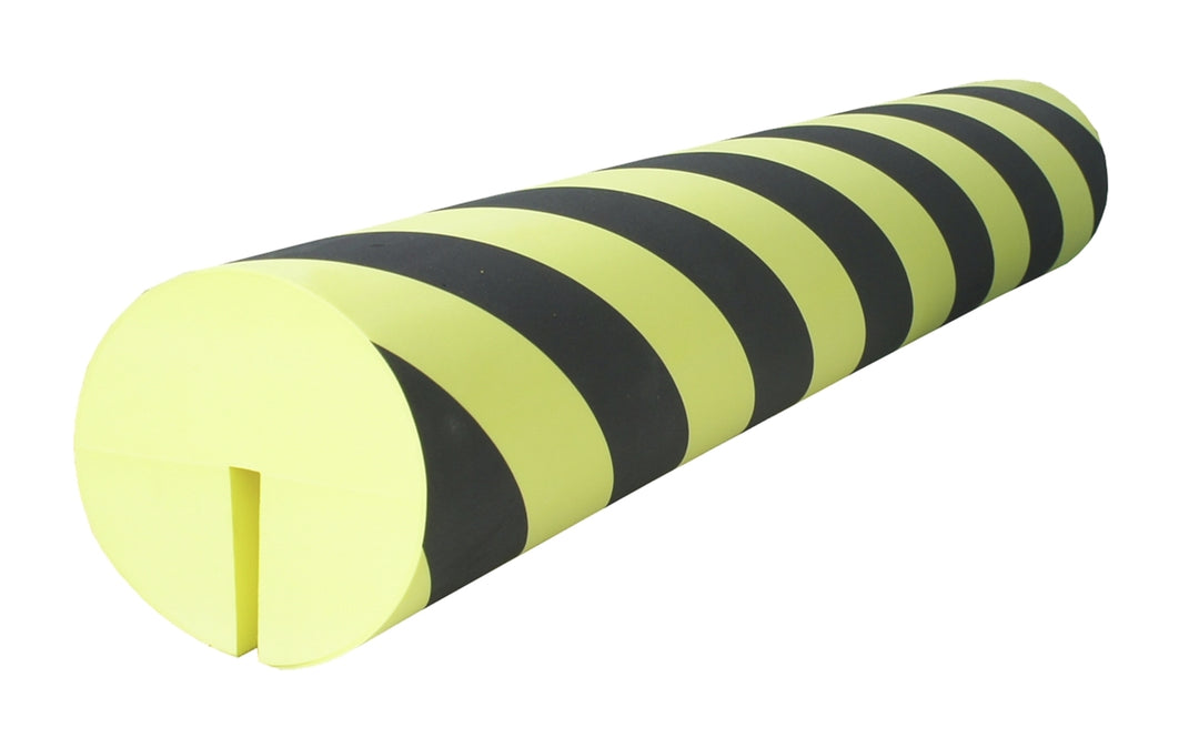 TieDex UK Black, Yellow Impact Protector 1 m x 150 mm 15mm