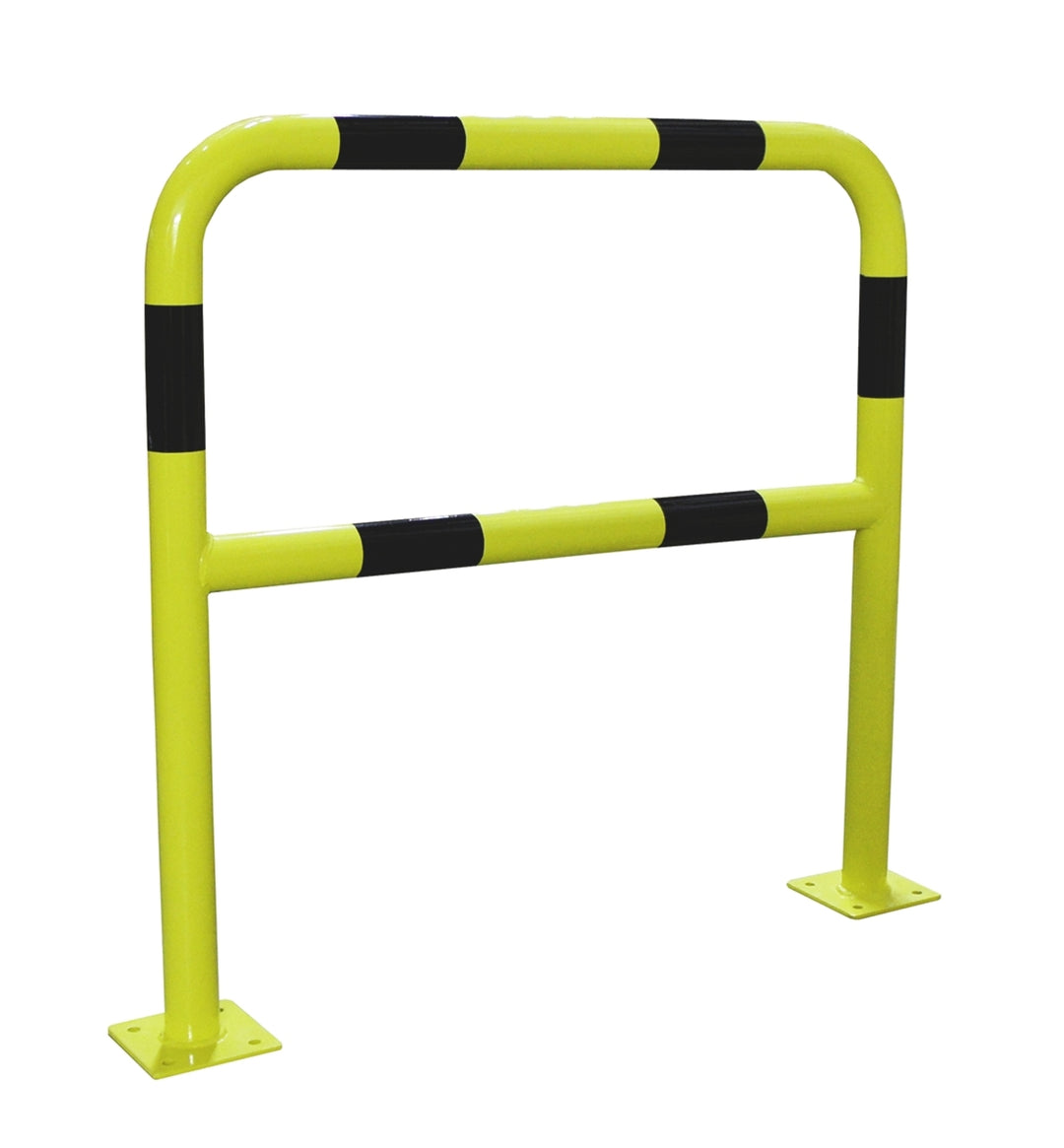 TieDex UK Yellow, Black Safety Barrier, Steel, Safety Railing