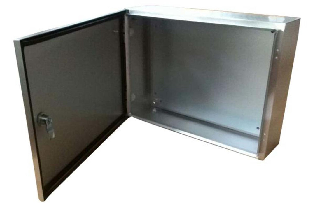 TieDex UK 304 Stainless Steel Wall Box, IP66, 600 mm x 400 mm x 200 mm