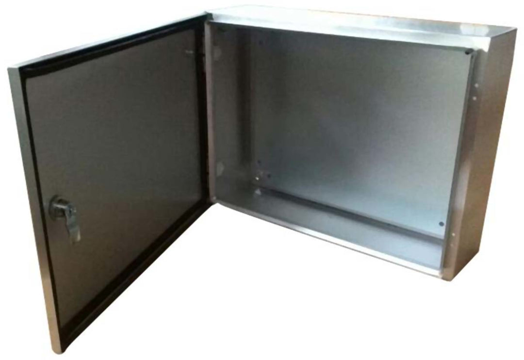 TieDex UK 304 Stainless Steel Wall Box, IP66, 360 mm x 360 mm x 150 mm